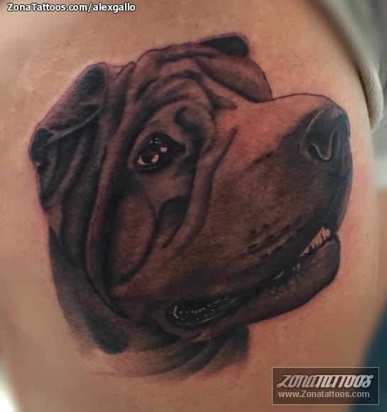 Foto de tatuaje Perros, Animales