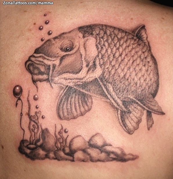 Tattoo photo Koi, Fish, Animals