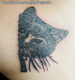 Foto de tatuaje Gatos, Animales