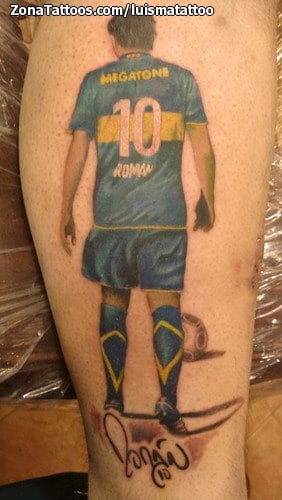 Foto de tatuaje Personas, Fútbol, Deportes