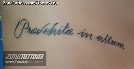 Foto de tatuaje Letras, Frases