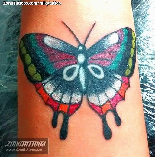 Tattoo photo Butterflies, Insects