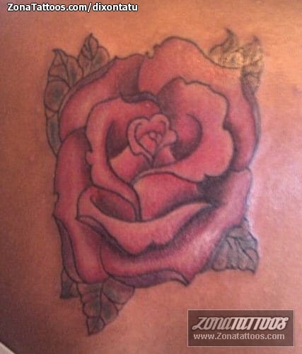 Tattoo photo Roses, Flowers