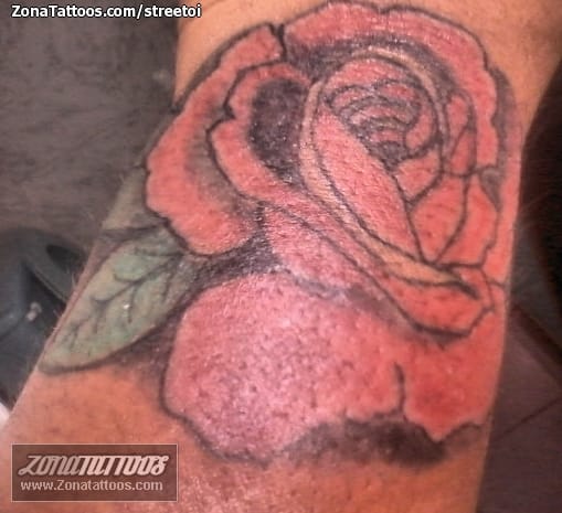 Foto de tatuaje Flores, Rosas