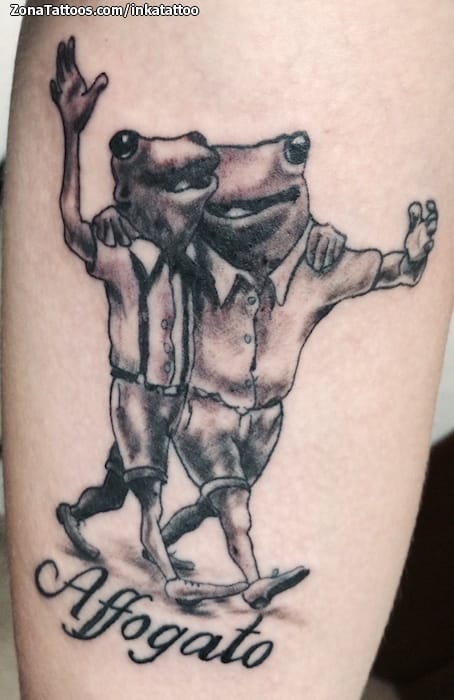 Foto de tatuaje Ranas, Animales