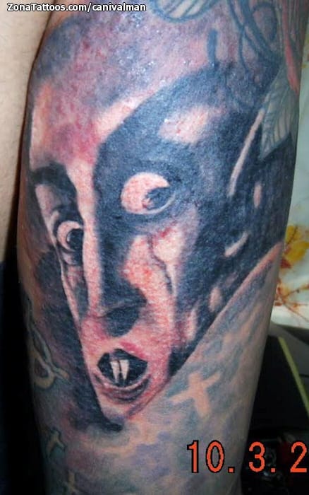 Tattoo photo Vampires, Gothic