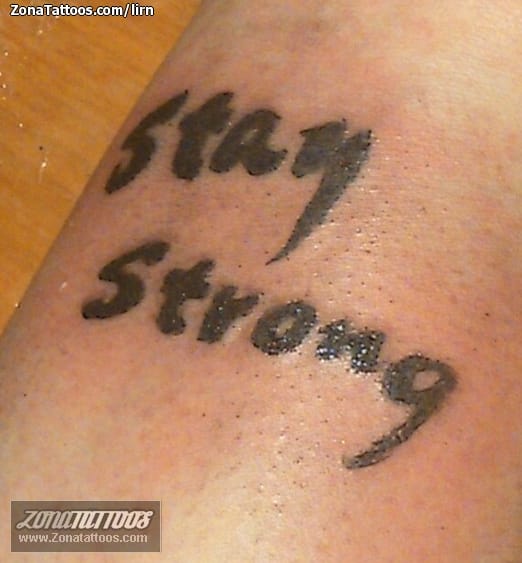 Tattoo photo Messages, Letters