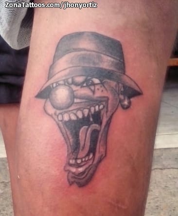 Tattoo photo Clowns, Chicanos