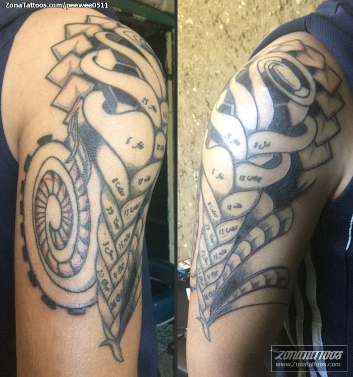 Tattoo photo Tribal, Shoulder