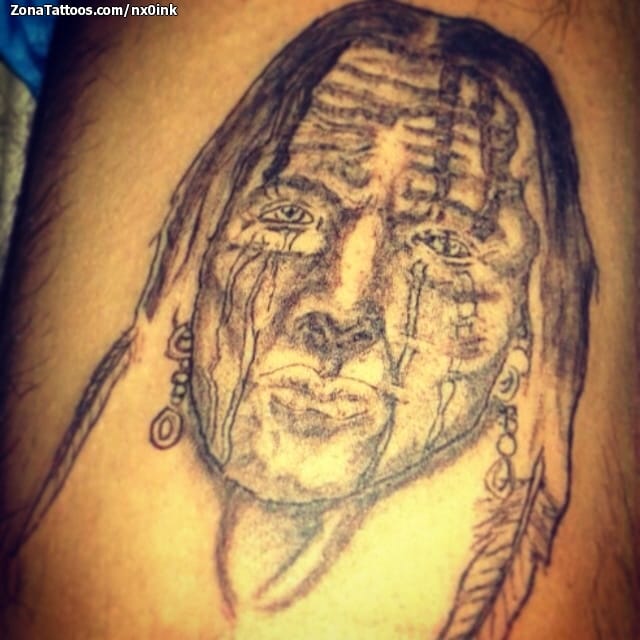 Foto de tatuaje Indios