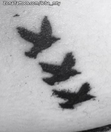 Tattoo photo Birds, Animals