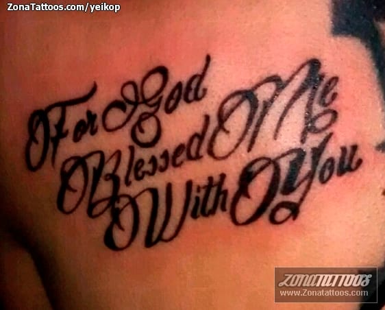 Tattoo photo Letters, Messages