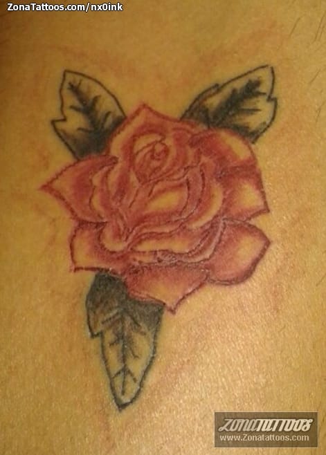 Tattoo photo Roses, Flowers