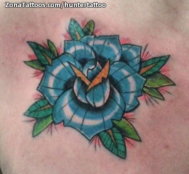 Foto de tatuaje Flores, Rosas