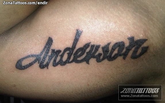 Tattoo photo Letters, Names