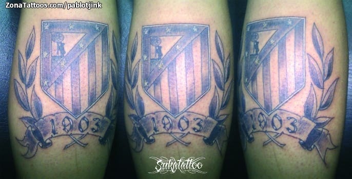 Tattoo photo Badges, Sports, Soccer-Football