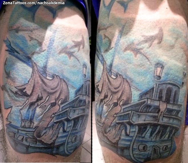 Foto de tatuaje Barcos