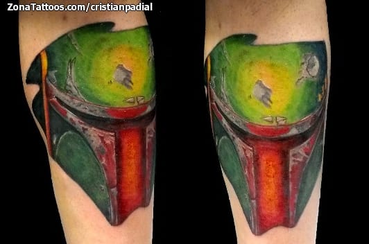 Foto de tatuaje Cascos, New School, Star Wars