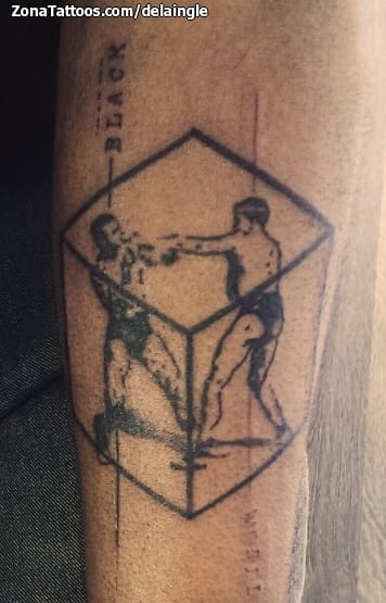 Foto de tatuaje Boxeo, Geométricos, Deportes