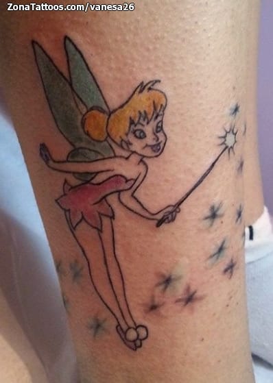 Tattoo photo Tinkerbell, Fairies, Fantasy