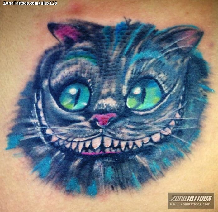 Foto de tatuaje Gatos, Cuentos, Cine