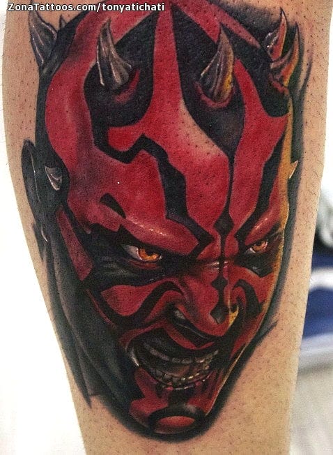 Tattoo photo Star Wars, Darth Maul, Movies