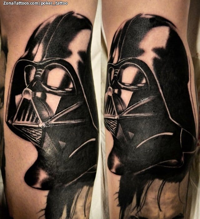 Tattoo of Star Wars, Movies, Darth Vader