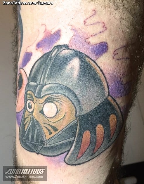 Tattoo photo Daruma, Star Wars