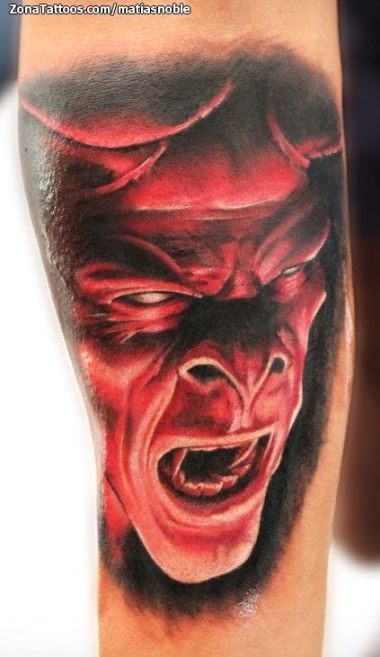 Foto de tatuaje Demonios