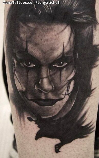 Tattoo photo The Crow, Movies