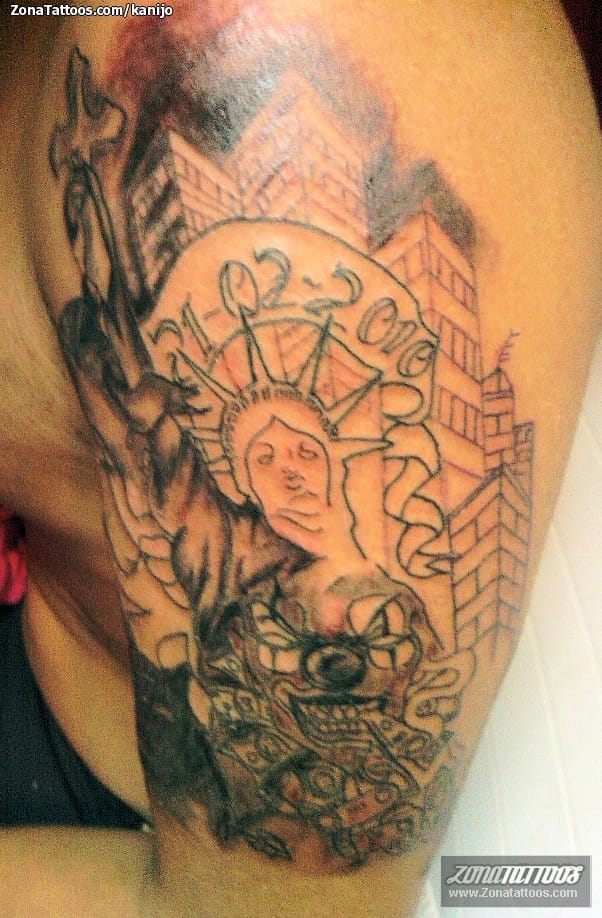 Tattoo photo Chicanos, Buildings, Monuments