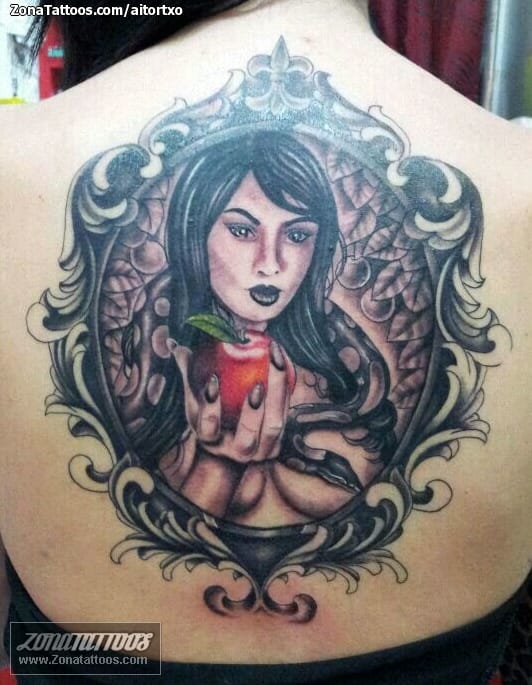 Tattoo photo Girls, People, Apples