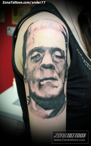 Tattoo photo Frankenstein, Monsters, Movies