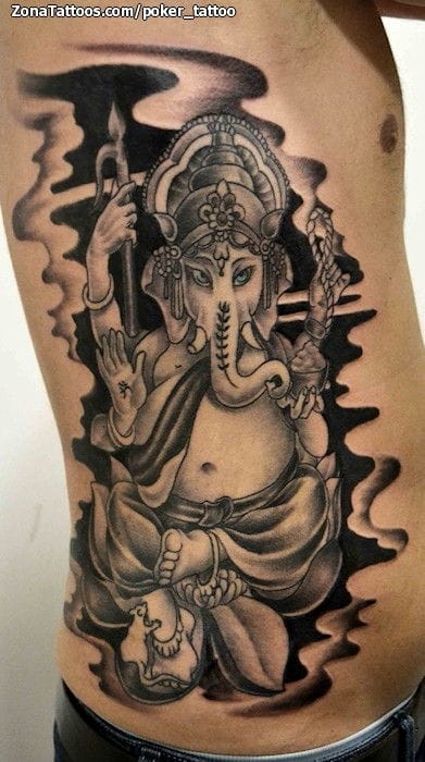 Tattoo photo Ganesha, Gods, Religious