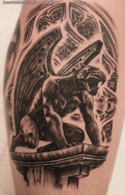 Tattoo photo Gargoyles