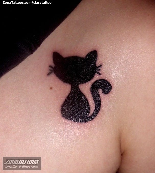 Foto de tatuaje Gatos, Animales