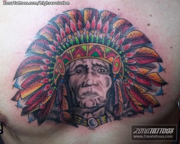 Foto de tatuaje Indios