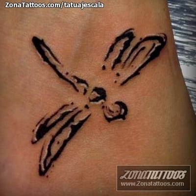 Tattoo photo Dragonflies, Insects