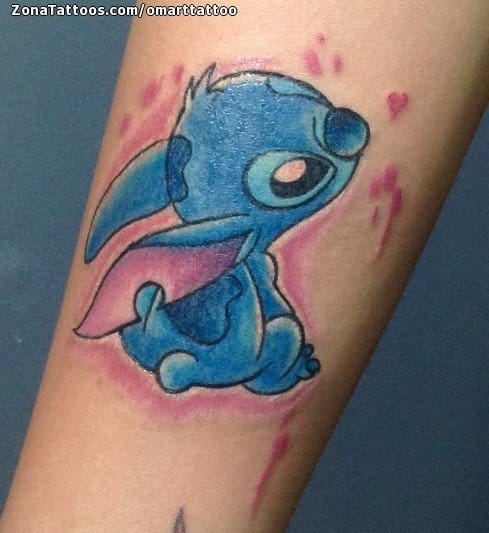 Foto de tatuaje Lilo y Stitch, Disney, Cine