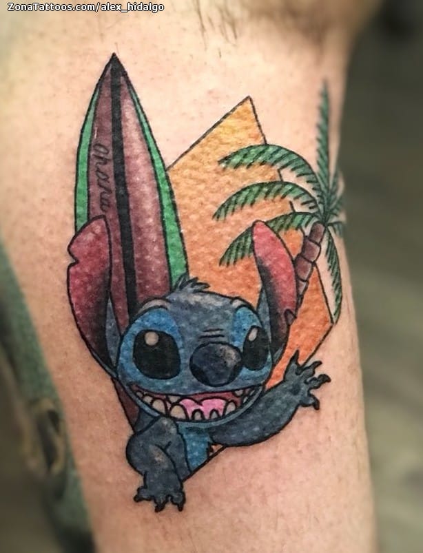 Foto de tatuaje Lilo y Stitch, Disney, Cine