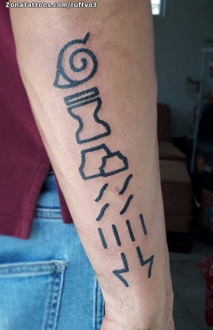 Tatuagem do naruto, Naruto, Tatto simbolo