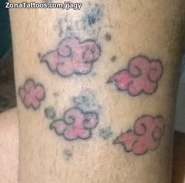 Foto de tatuaje Nubes