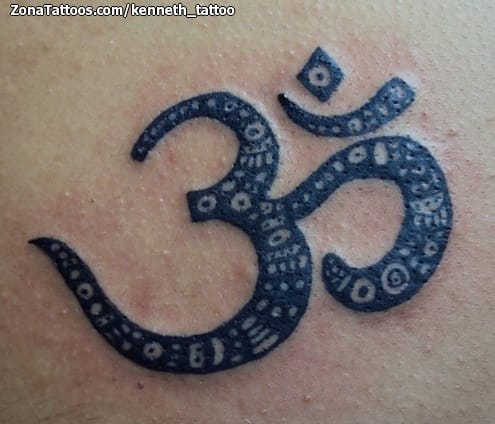 Tattoo photo Om