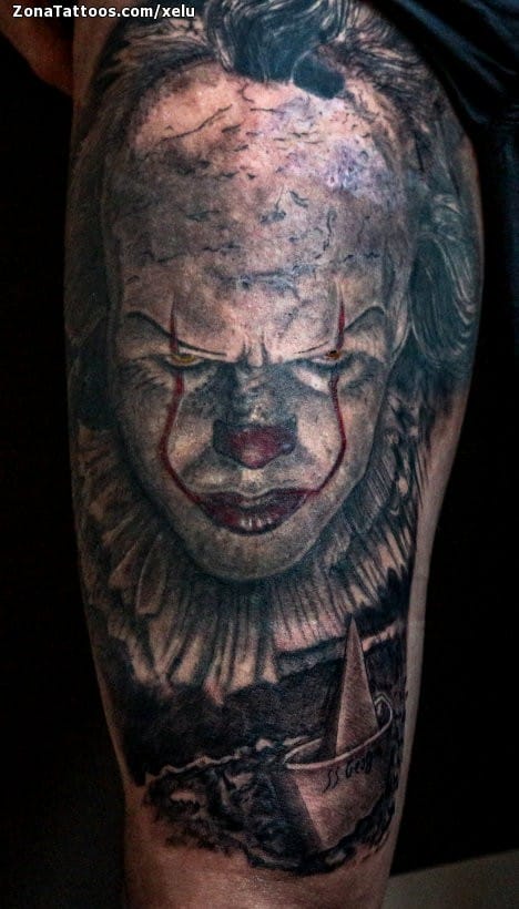 Tattoo photo Pennywise, Movies, Stephen King
