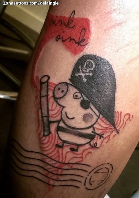 peppa in Dark Art Tattoos  Search in 13M Tattoos Now  Tattoodo