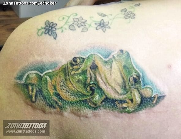 Foto de tatuaje Ranas, Animales