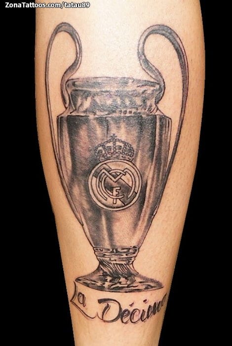 Foto de tatuaje Real Madrid, Deportes, Fútbol