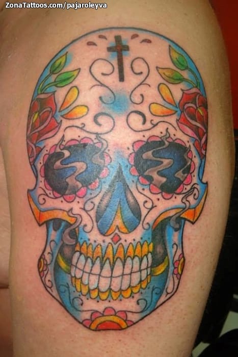 Tattoo photo Sugar Skull