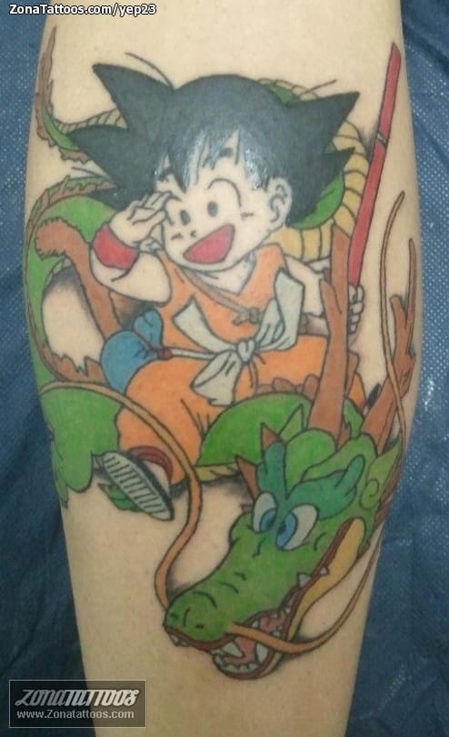 Foto de tatuaje Manga, Dragon Ball