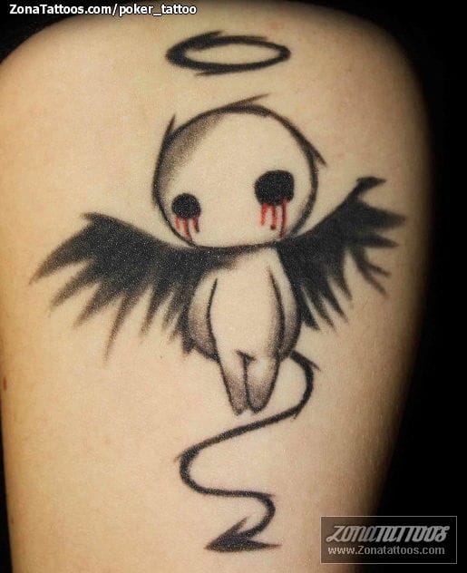 Foto de tatuaje Angelitos